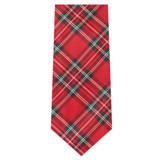 Royal Stewart Red Plaid Men's Neck Tie