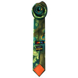 Jerry Garcia Men's St. Patrick's Day Malachite Valley Neck Tie - Green