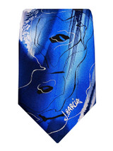 Jerry Garcia Collector's Edition Men's South of the Border Artwork Neck Tie - Blue