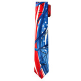 Jerry Garcia Men's Fourth of July Happy Birthday Neck Tie - Red and Blue