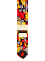 Jerry Garcia Collector's Edition Men's Silk Beehive Artwork Neck Tie - Red