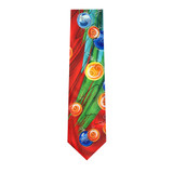 Jerry Garcia Men's Christmas Butterfly Neck Tie - Red