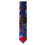 Jerry Garcia Men's Fourth of July Neck Tie - Red and Blue