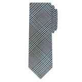 Wool Glen Plaid Slim Neck Tie