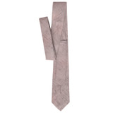 Watercolor Linen Slim Neck Tie - Beige