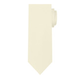 Silk Blend Solid Tie - Mod White