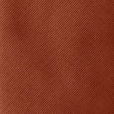 Silk Blend Solid Tie - Rust