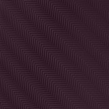 Silk Blend Chevron Tie - Bordeaux