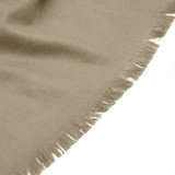 Solid Woven Viscose Scarf - Biscotti