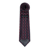 Happy Valentine's Day Hearts and Love Arrows Extra Long Neck Tie