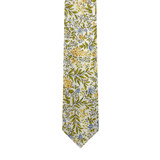 Tropic Bouquet Slim Tie - Green Multi