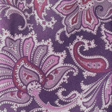 English Paisley Tie - Purple