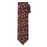 Ditsy Floral Slim Tie - Warm Floral