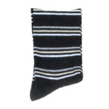 3-stripes Crew Socks - Black