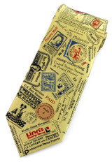 Stamp Collecting Tie