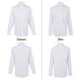 Button Cuff Dress Shirt - White