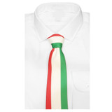 Mexico Country Flag Colors Necktie