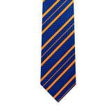 Chevron Stripes Tie - Orange