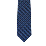 Zig Zag Tie - Blue