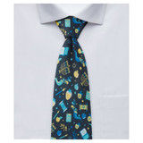 Hanukkah Torah Book Tie