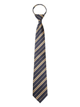 Double Stripes Navy Blue Gold
