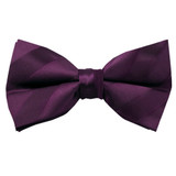 Plum Tonal Stripes