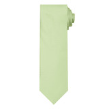 Woven Mini Squares Tie - Light Lime