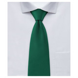 Solid Tie - Hunter Green
