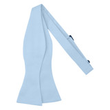 Men's Solid Bow Tie - Sky Blue
