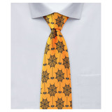 Spiders Webs Halloween Tie