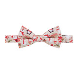 Santa Claus and Friends Bow Tie - Tan Santa Claus and Friends Bow Tie - Tan