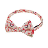 Santa Claus and Friends Bow Tie - Tan Santa Claus and Friends Bow Tie - Tan