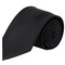 Men's Tone on Tone Houndstooth Neck Tie - Black