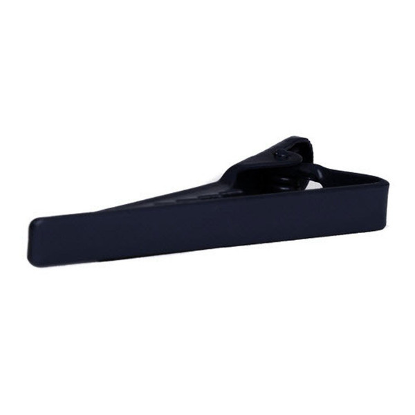 1.5 in. Slim Tie Bar - Navy Blue