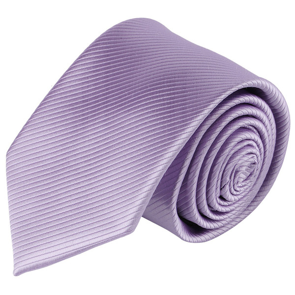 Corded Slim Tie - Lavender