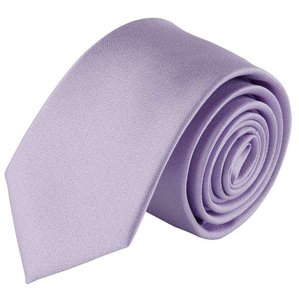 Boys Tone on Tone Metallic Neck Tie - Lavender