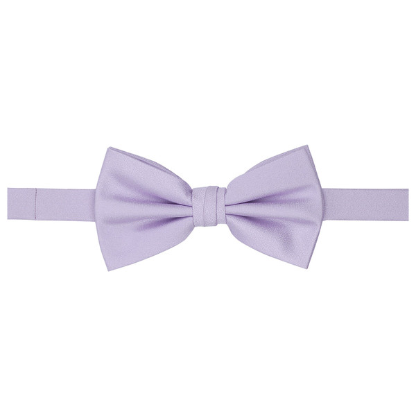 Men's Tone on Tone Metallic Pre-Tied Bow Tie - Lavender