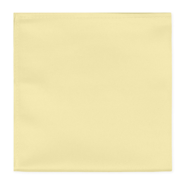 Solid Pocket Square - Yellow