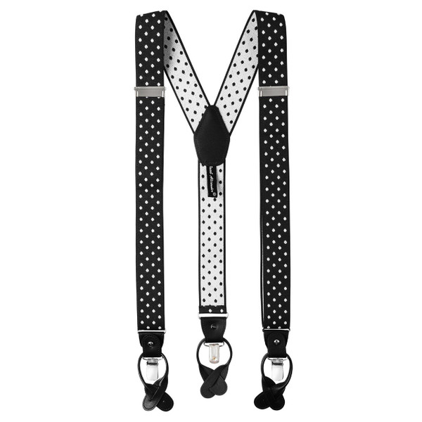 Suspenders for Men Wide X Back With 4 Strong Hooks 2.5cm Women's Pants with  Adjustable Elastic Trouser Braces Straps grey navy - AliExpress