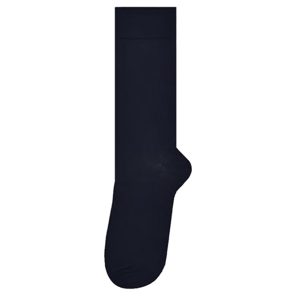 Men's Solid Mid-Calf Dress Socks - Navy