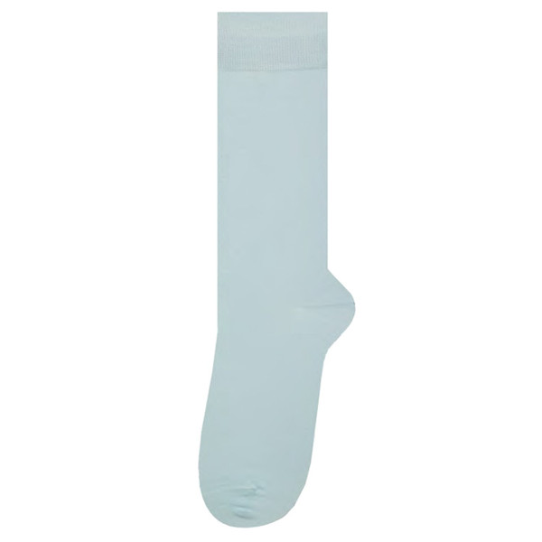 Men's Solid Mid-Calf Dress Socks - Powder Blue