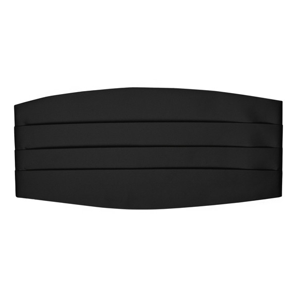 Solid Cummerbund - Black