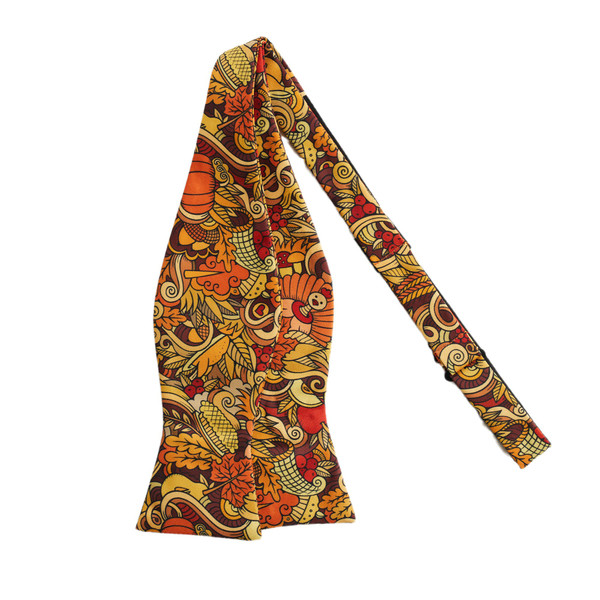 Autumn Art Self-Tie Bow Tie
