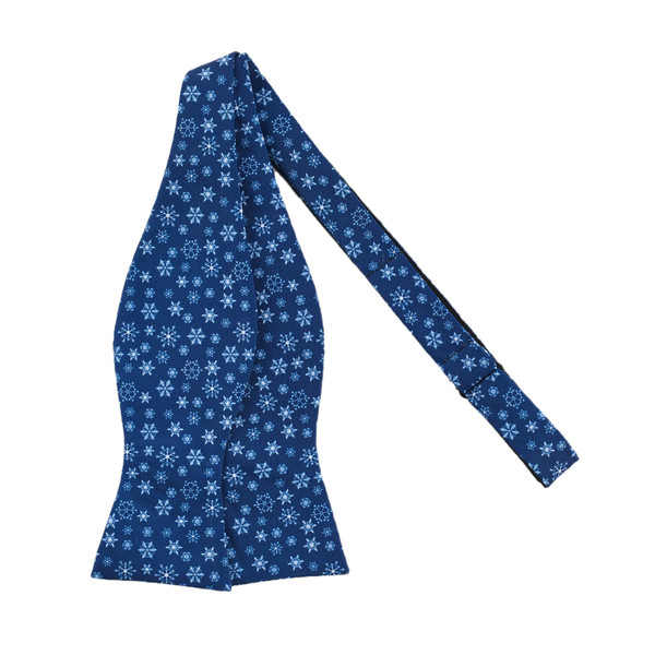 Winter Snowflakes Self-Tie Bow Tie