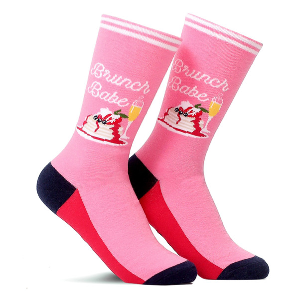 Brunch Babe Funny Socks for Women