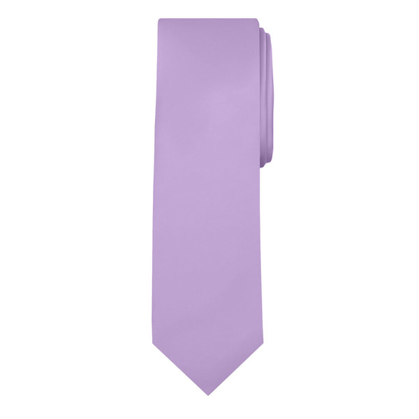 Men's Lavender Solid Color Necktie