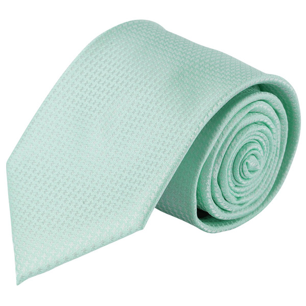 Men's Tone on Tone Houndstooth Neck Tie - Aqua