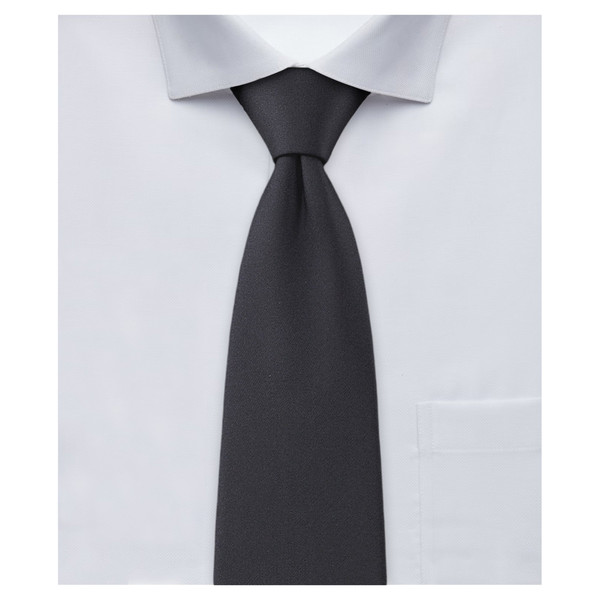 Men's Tone on Tone Metallic Neck Tie - Black Men's Tone on Tone Metallic Neck Tie - Black