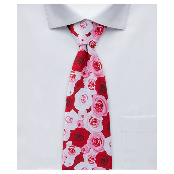 Pink Roses Tie Pink Roses Tie