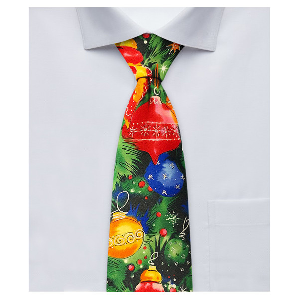 Jerry Garcia Christmas Fancy Tree Tie Jerry Garcia Christmas Fancy Tree Tie